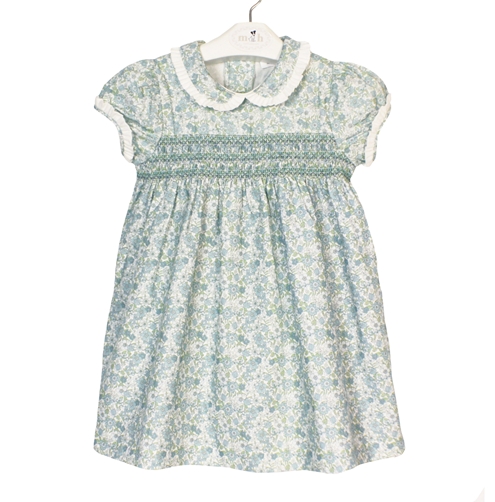 valentina dress flowers green