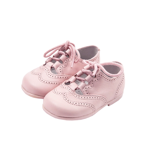 zapato piel rosa gales