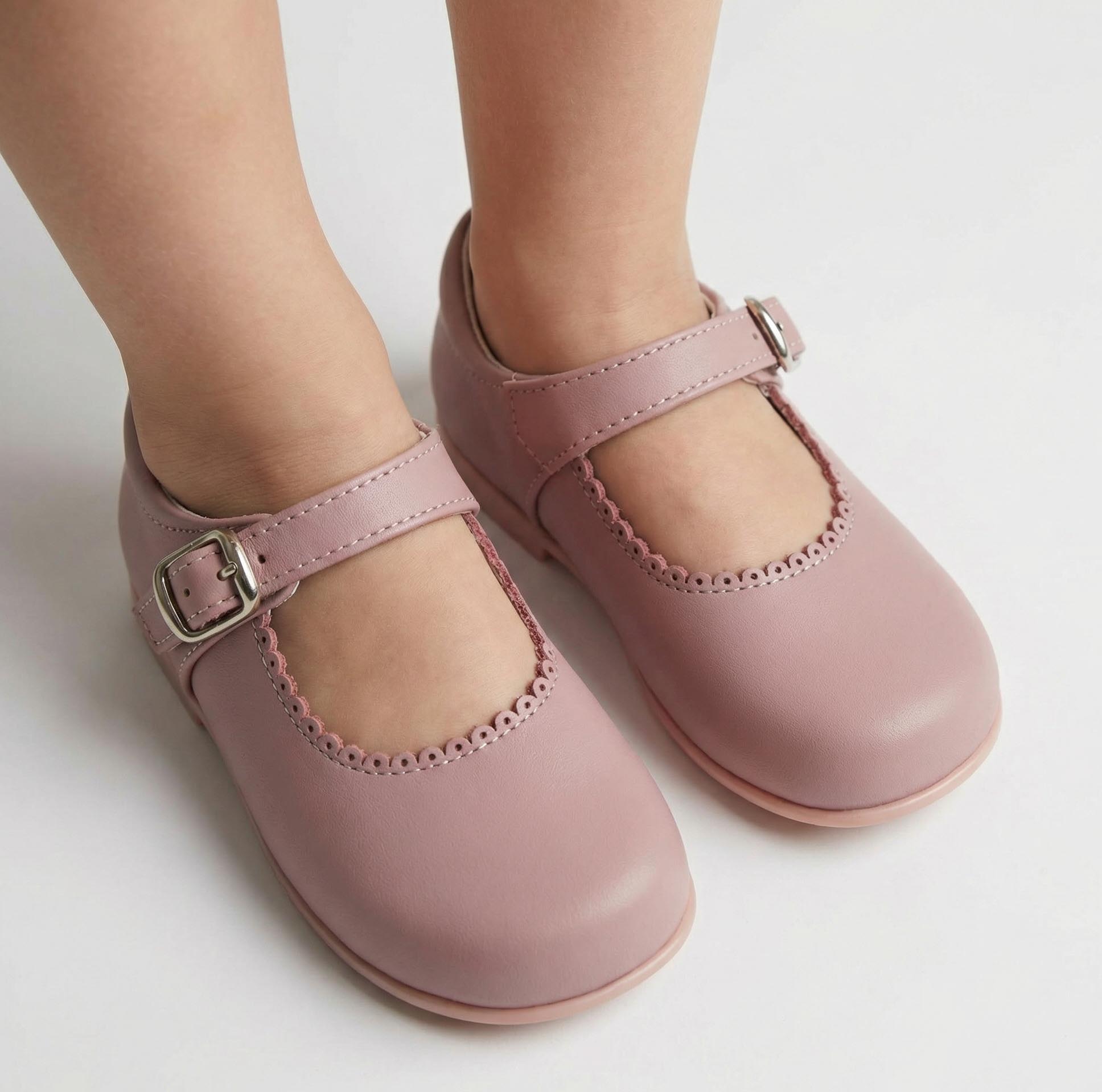shoes girl pastel pink leather