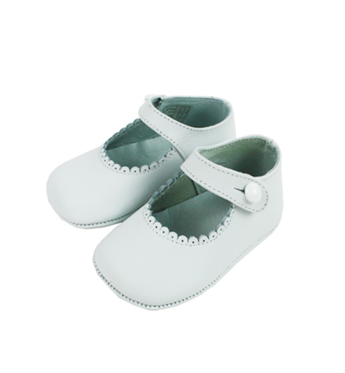 Zapatos bebe merceditas blanco